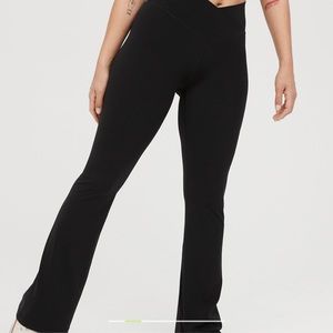 OFFLINE By Aerie Real Me High Waisted Crossover Super Flare Legging Women's